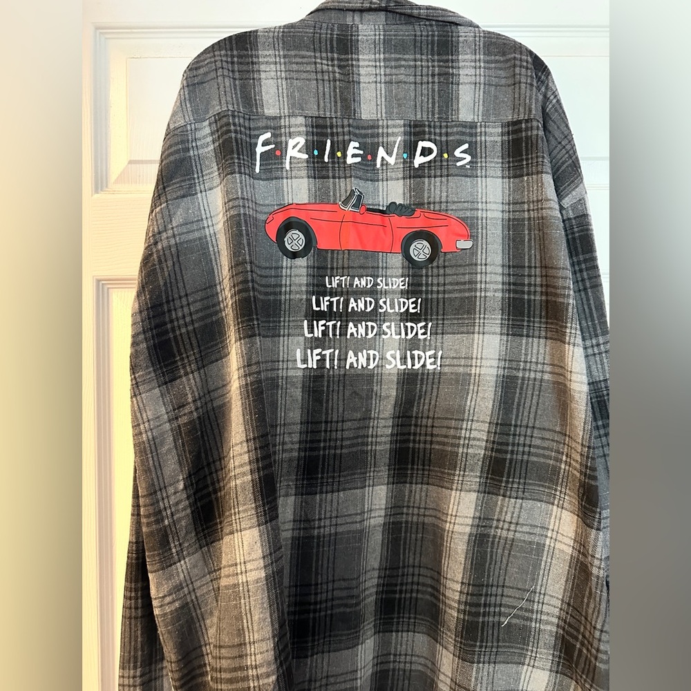 Plus size friends LE flannel